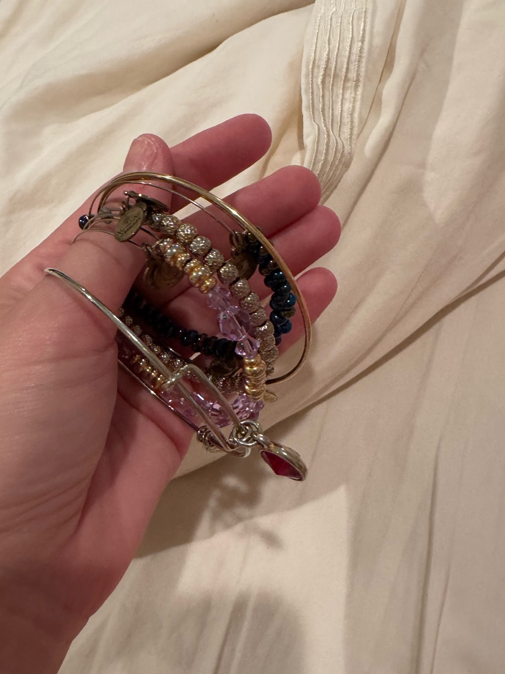Alex and Ani bracelets (5)